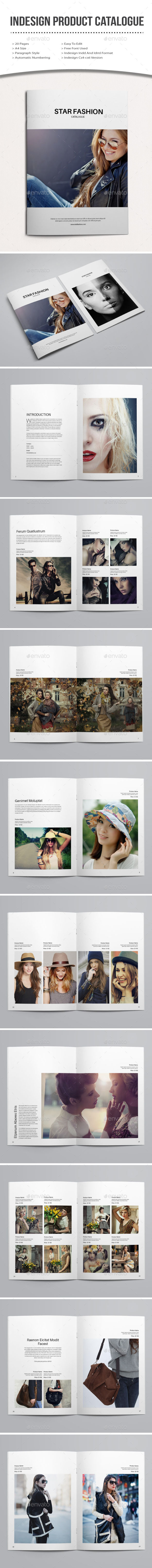 indesign product catalogue - Catalogs Brochures