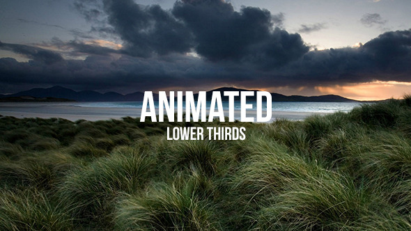 Animated Lower Thirds Animated Lower Thirds