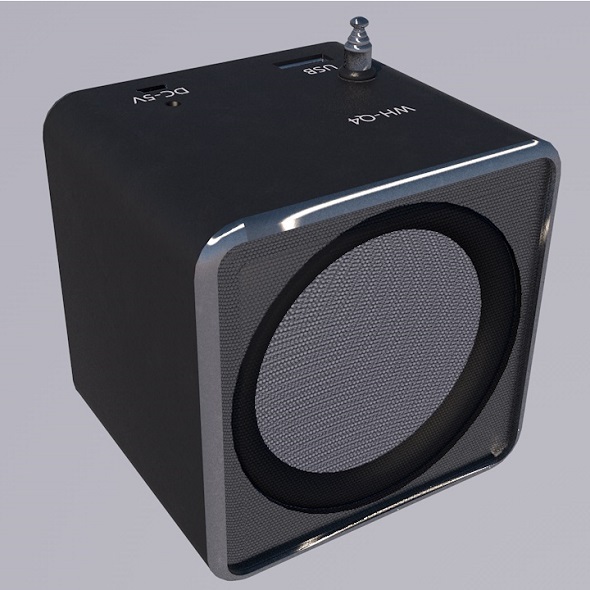 Mini Digital Speaker - 3Docean 12478990