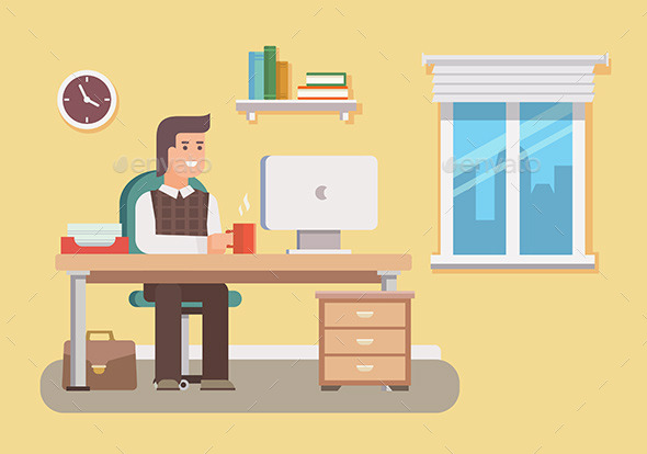 Office Worker - Concepts Business