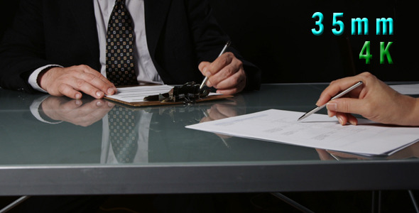 Someone Undergoing A Job Interview 01 Someone Undergoing A Job Interview 01