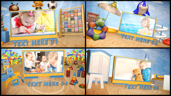 3D Toys For - VideoHive 12427455