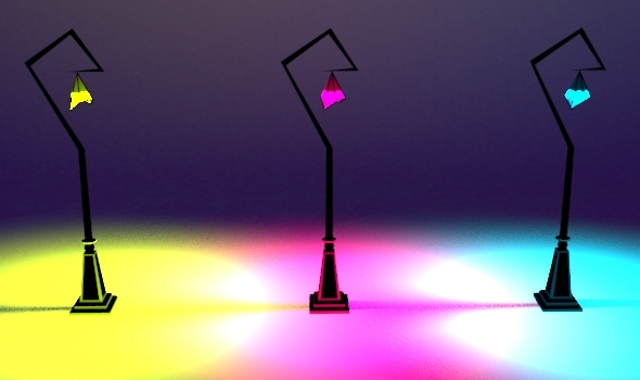Whimsical Street Lamp - 3Docean 12486030