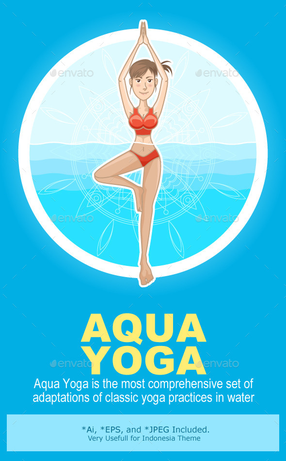 Aqua Yoga - Sports/Activity Conceptual