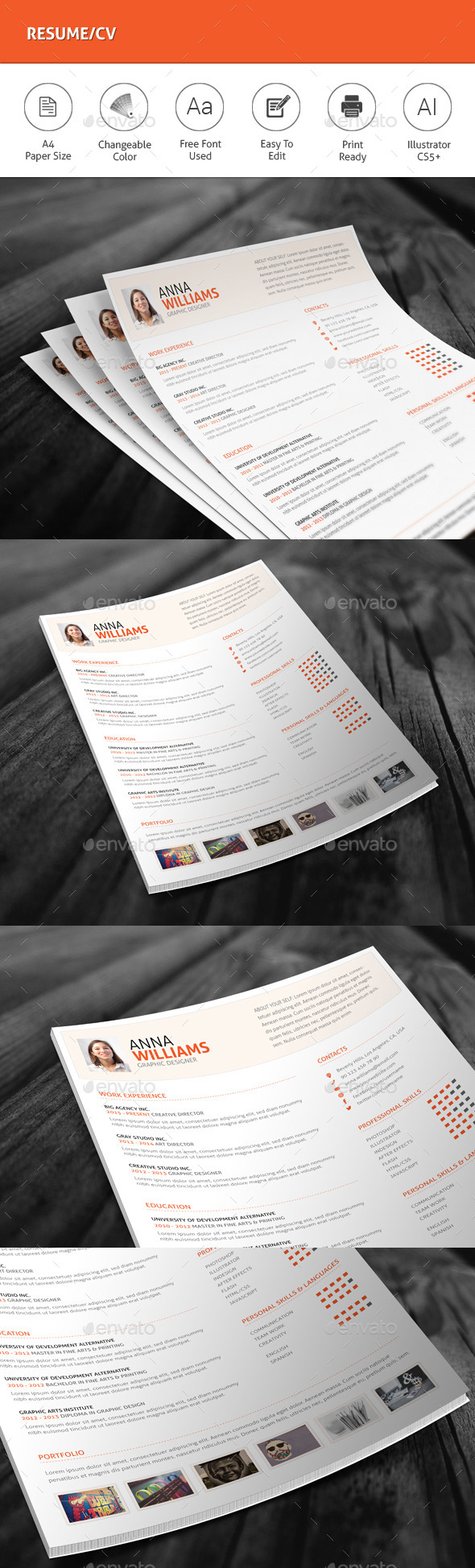 Resume/CV - Resumes Stationery