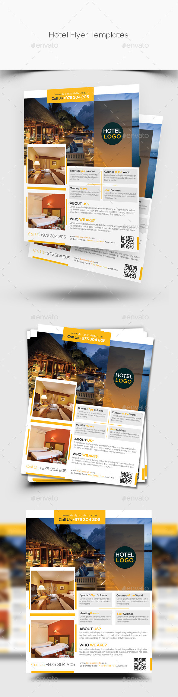 Hotel Flyer Template - Corporate Flyers