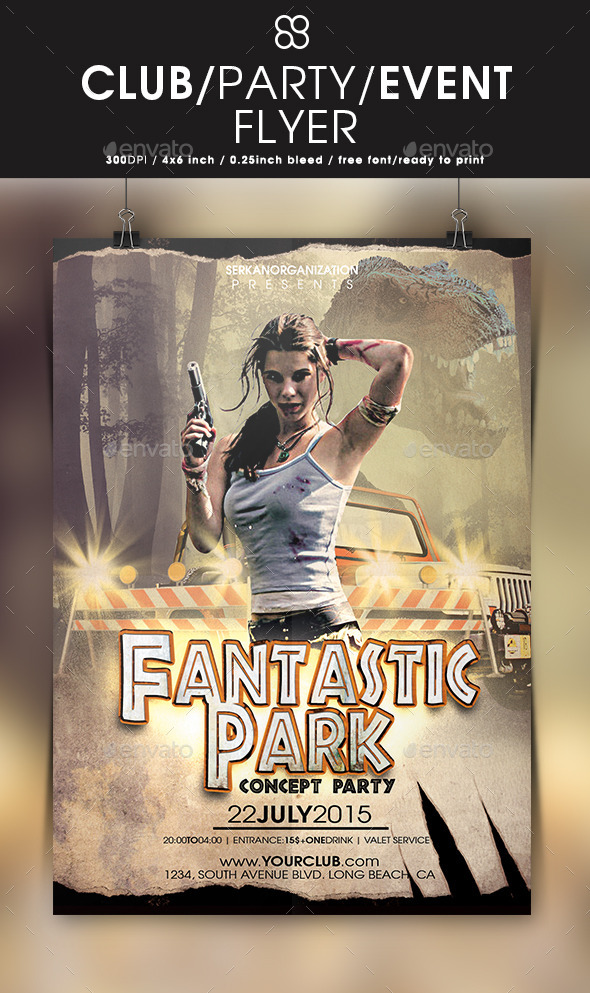 Fantastic Park Concept Party - Clubs & Parties Events
