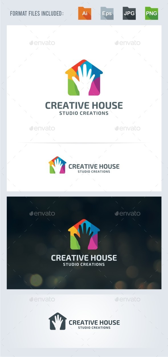 Creative House - Symbols Logo Templates