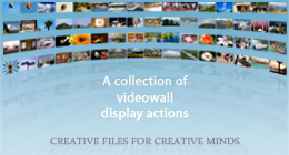 3D Videowall Actions