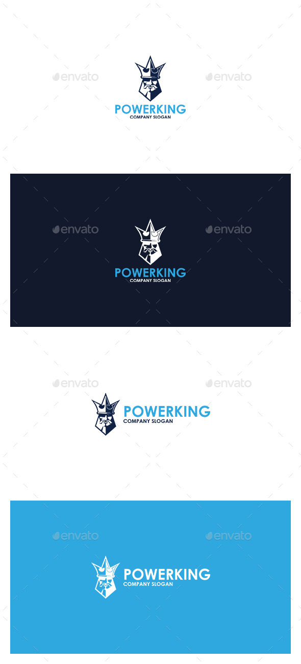 Power King Logo - Symbols Logo Templates