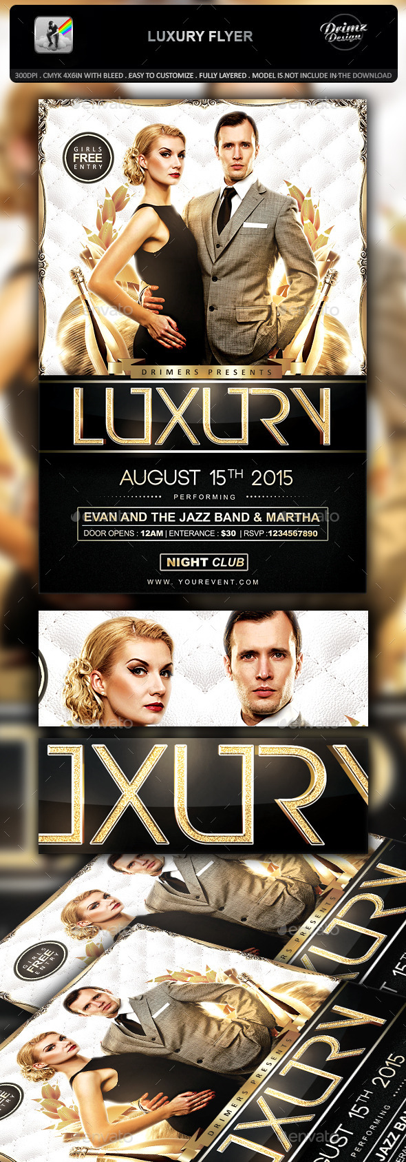 Luxury Flyer - Events Flyers