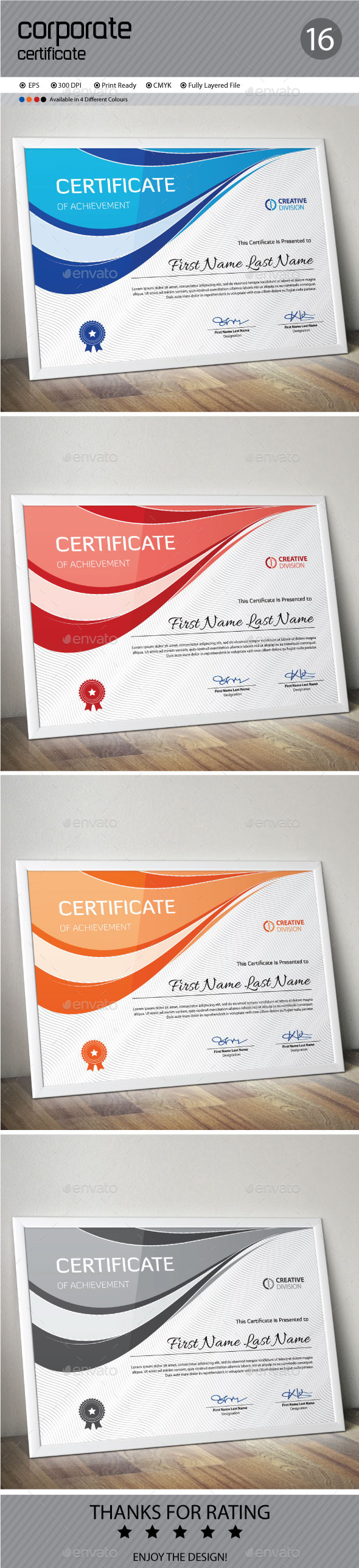Certificate - Certificates Stationery