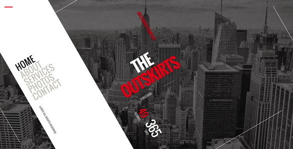Top The Outskirts || Responsive Coming Soon Page
