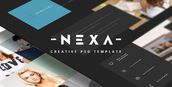 Nexa - Creative - ThemeForest 12502916