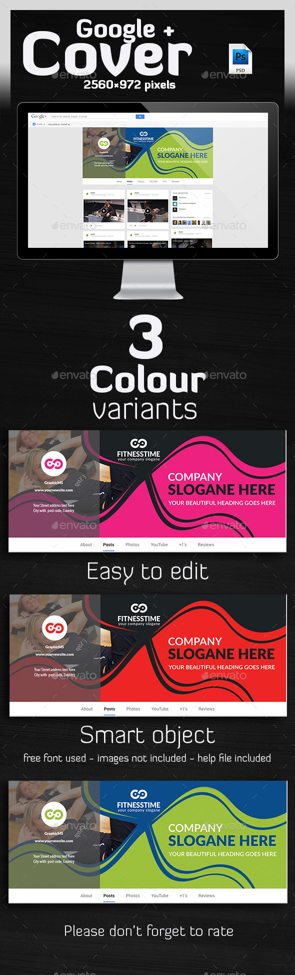 Multipurpose Google Plus Cover - Miscellaneous Social Media