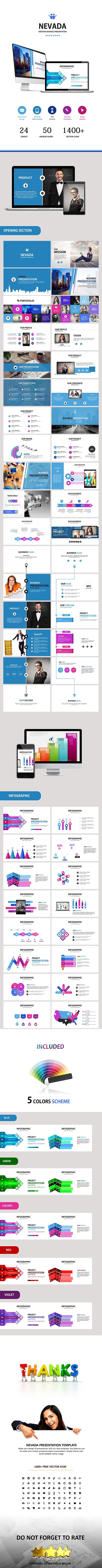 NEVADA - Powerpoint Business Presentation - Business PowerPoint Templates