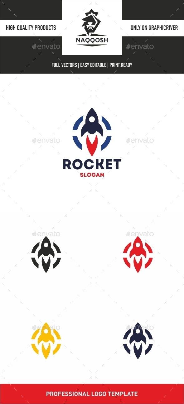 Rocket - Symbols Logo Templates