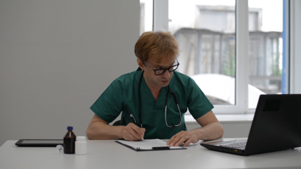 Doctor Finishes Documentation Doctor Finishes Documentation