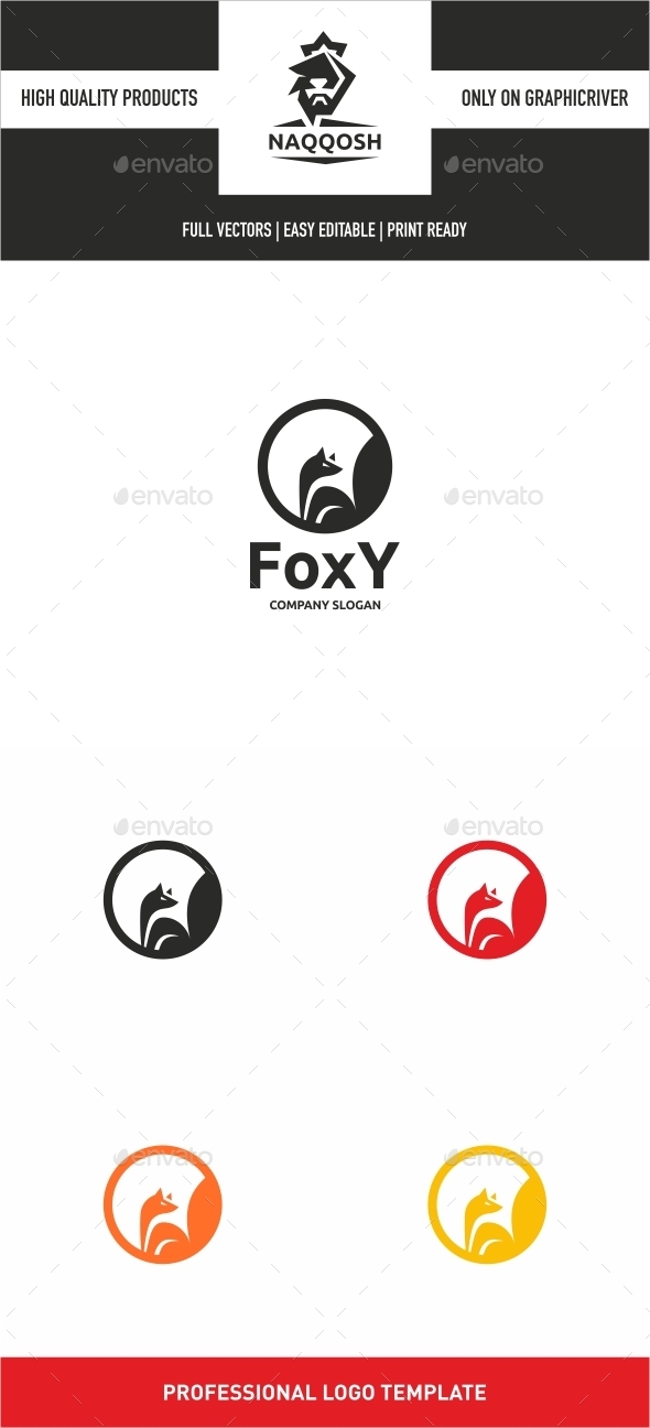 Foxy - Animals Logo Templates