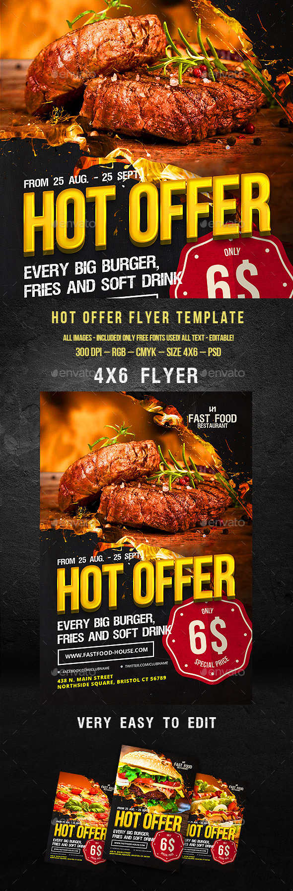 Food Flyer - Restaurant Flyers