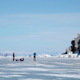People Travel on Frozen Lake Baikal - VideoHive Item for Sale