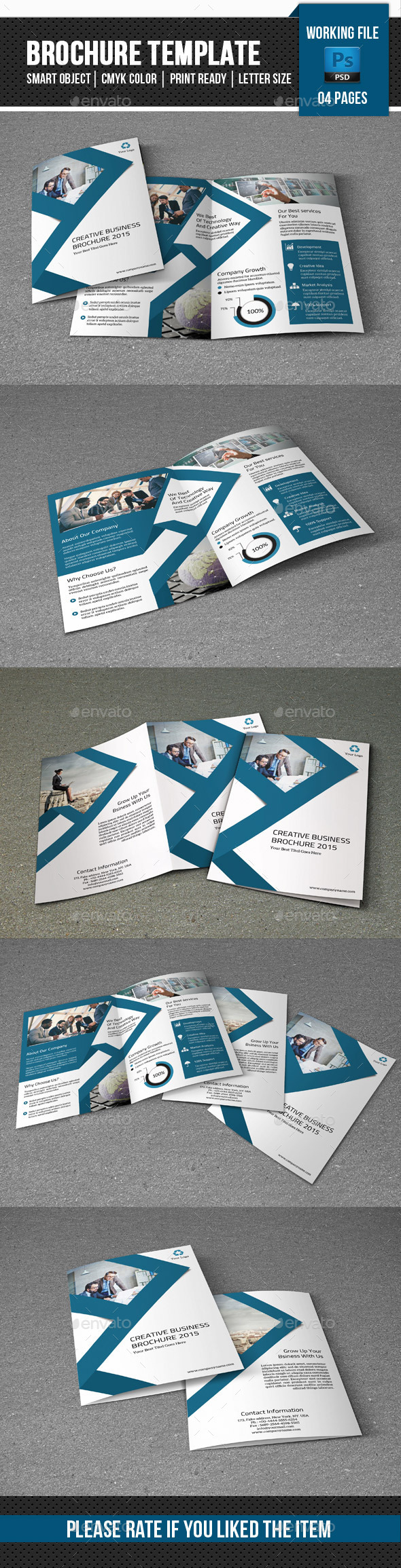 Corporate Bifold Brochure-V299 Corporate Bifold Brochure-V299