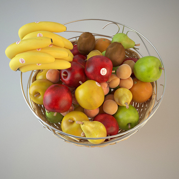Fruit Basket - 3Docean 12505093