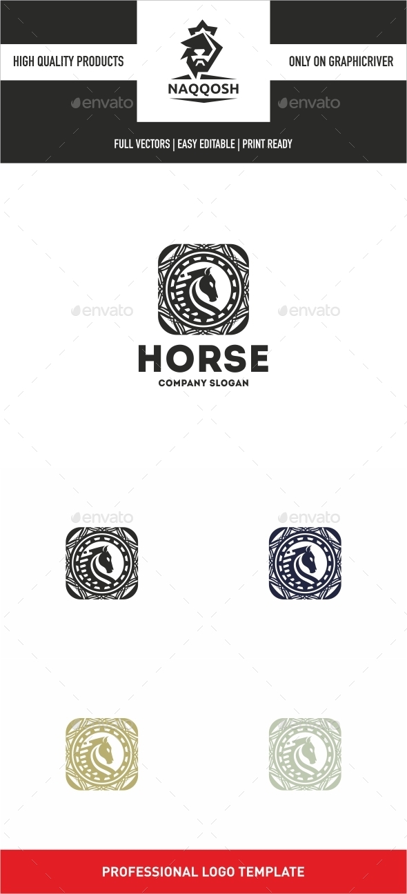 Horse - Animals Logo Templates