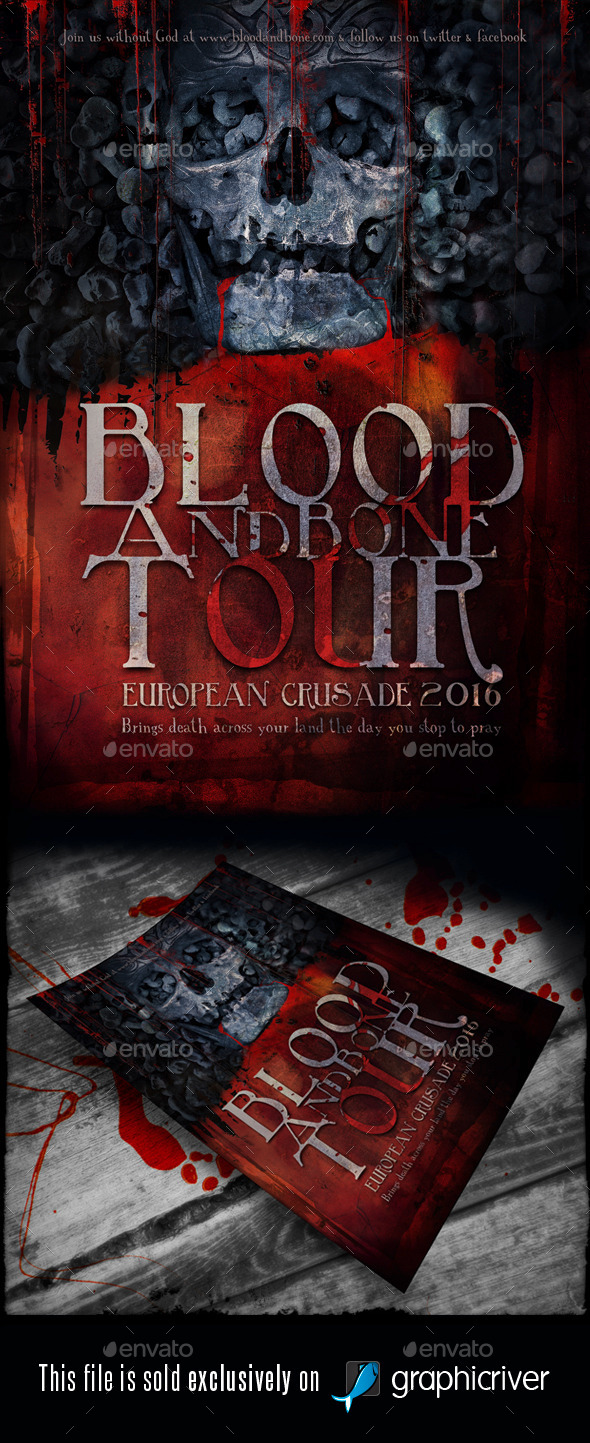 Heavy Metal Flyer/Poster Vol.13 - Events Flyers