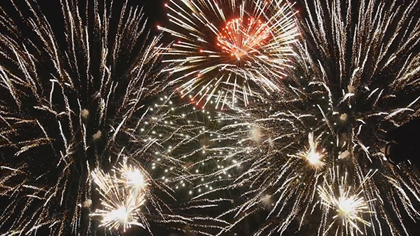 Spectacular Fireworks Display