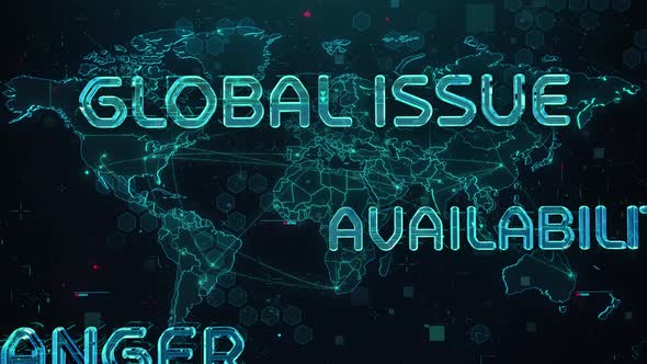 Food Insecurity with Digital Technology Hitech Concept alt