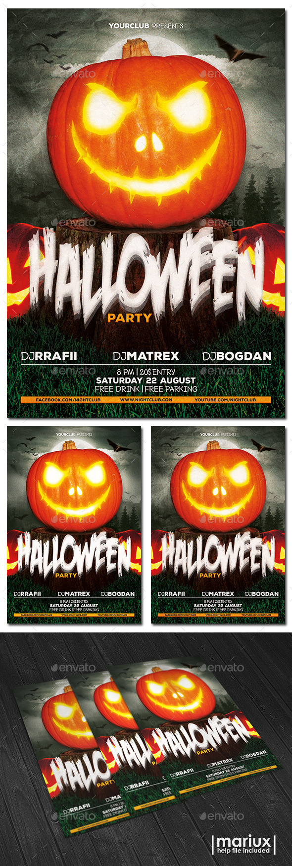 Halloween Party Flyer