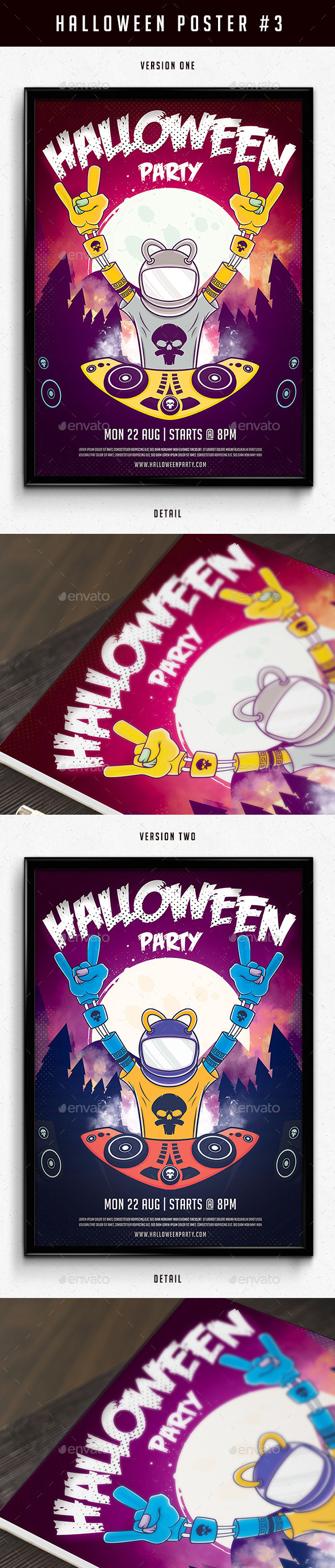 Halloween Poster 3 - Print Templates