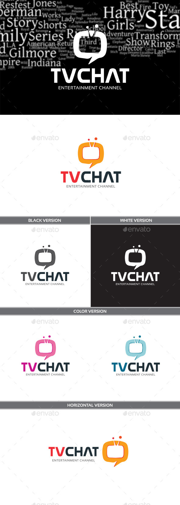 TVChat - Objects Logo Templates