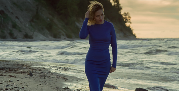 Girl in a Blue Dress Girl in a Blue Dress