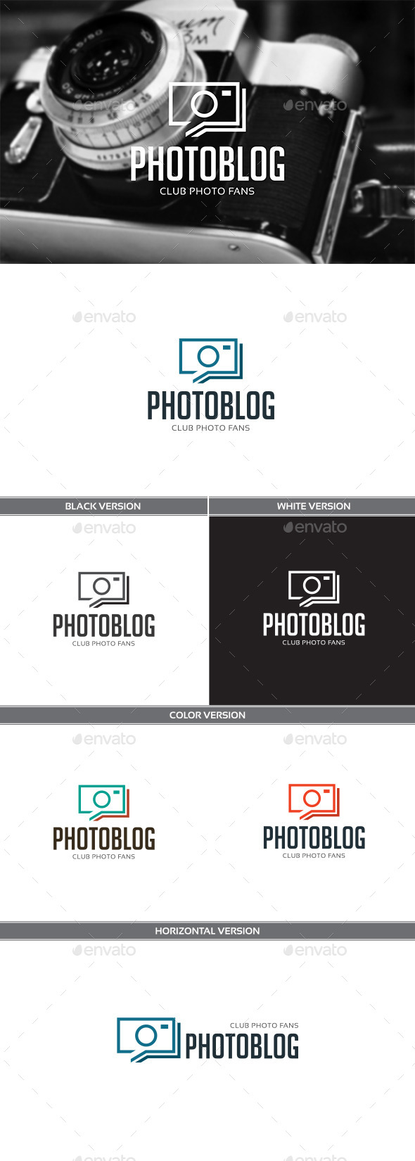 Photoblog - Objects Logo Templates