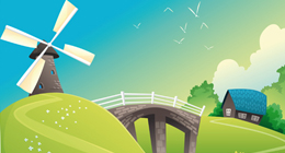 LANDSCAPE and SEASCAPE illustrations