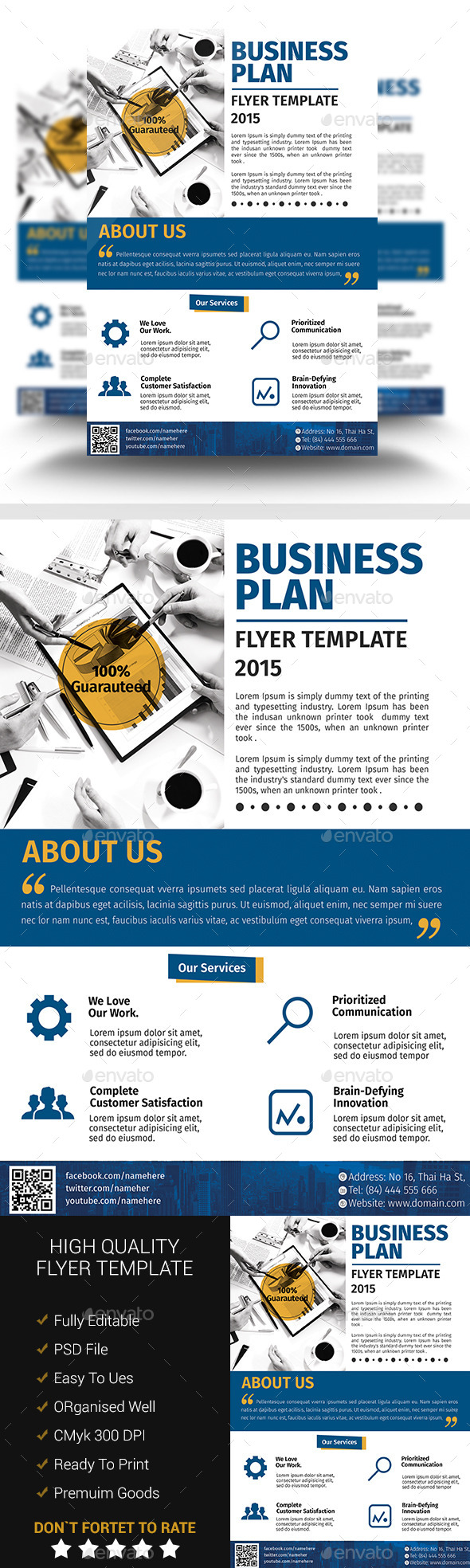 A4 Business Flyer Template A4 Business Flyer Template