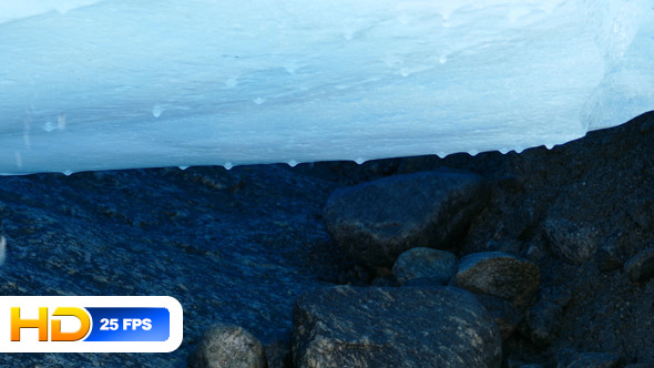 Under Melting Glacier Under Melting Glacier