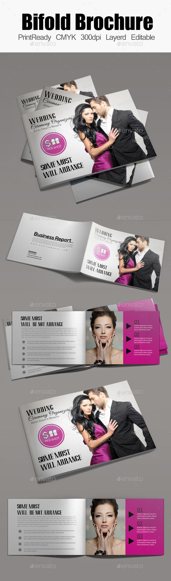 Bifold Brochure Template - Corporate Brochures