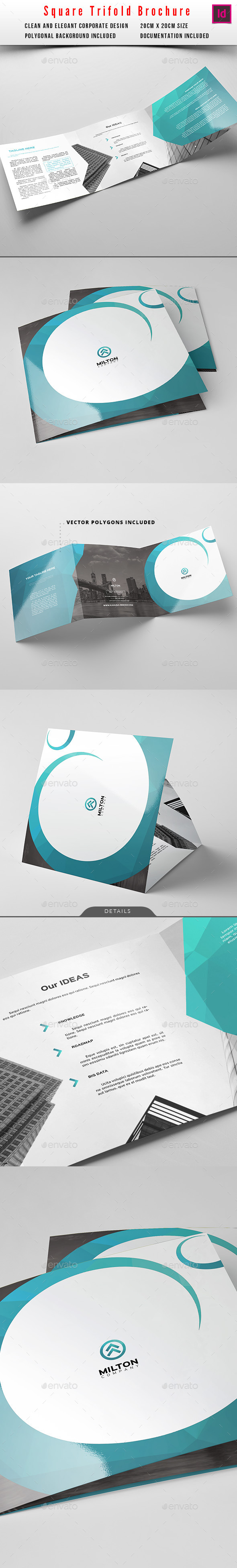 Square Trifold Business Brochure 3 - Corporate Brochures