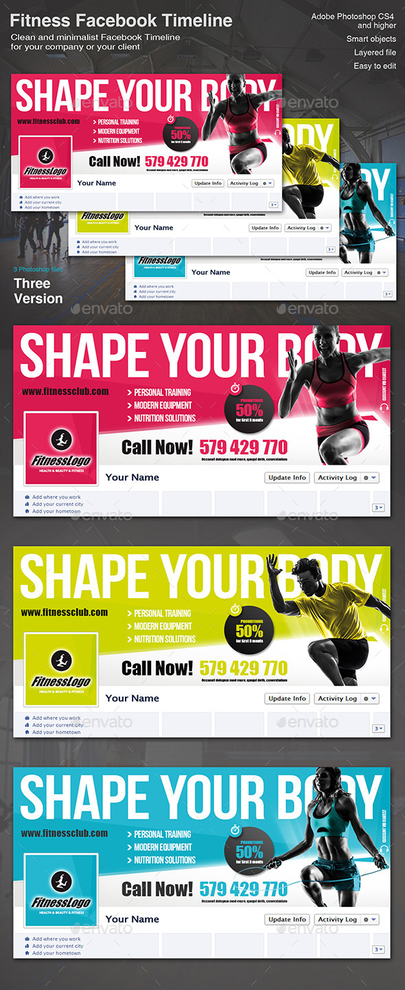 Fitness Facebook Timeline - Facebook Timeline Covers Social Media