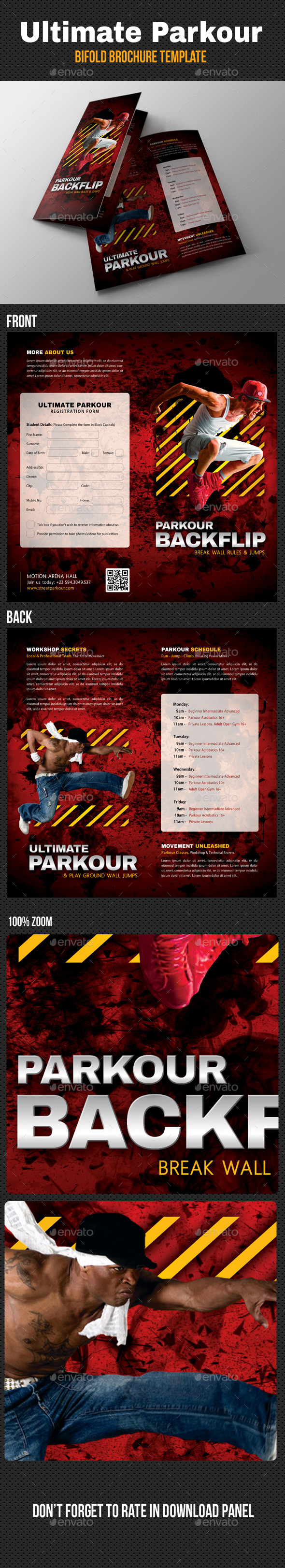 Ultimate Parkour Bifold Brochure V2 Ultimate Parkour Bifold Brochure V2