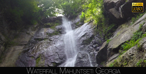 Waterfall Mahuntseti 3 Waterfall Mahuntseti 3