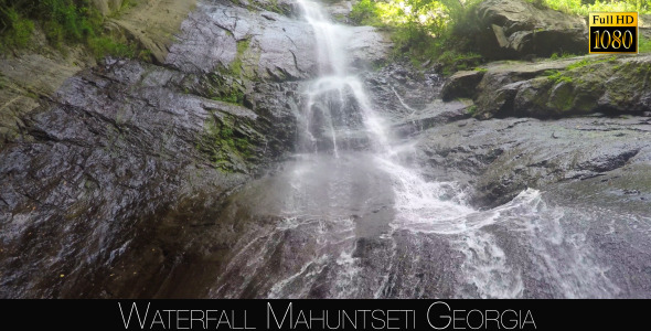 Waterfall Mahuntseti 4 Waterfall Mahuntseti 4