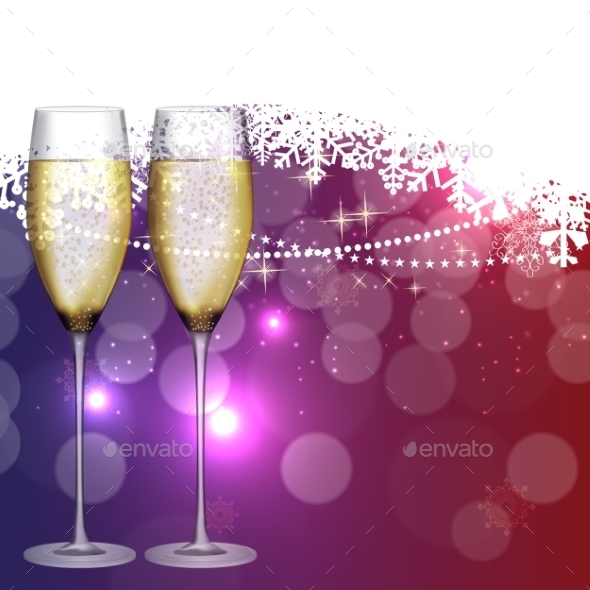 Abstract Beauty Christmas And New Year Background - Christmas Seasons/Holidays