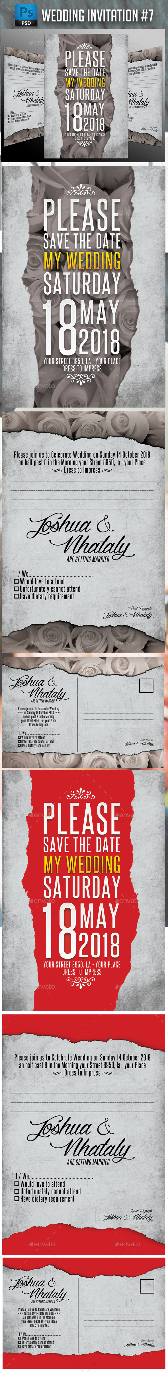 Wedding Invitation #7 - Weddings Cards & Invites