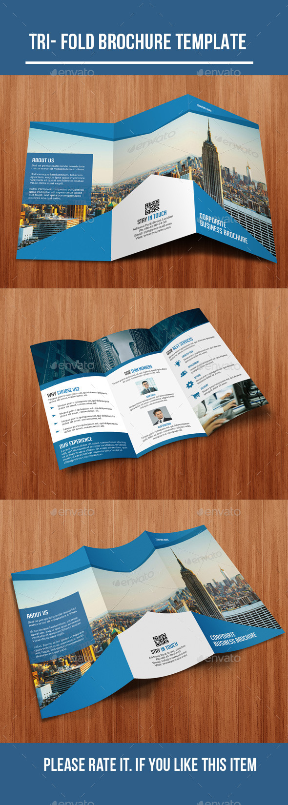 Tri- Fold Corporate Brochure - Corporate Brochures