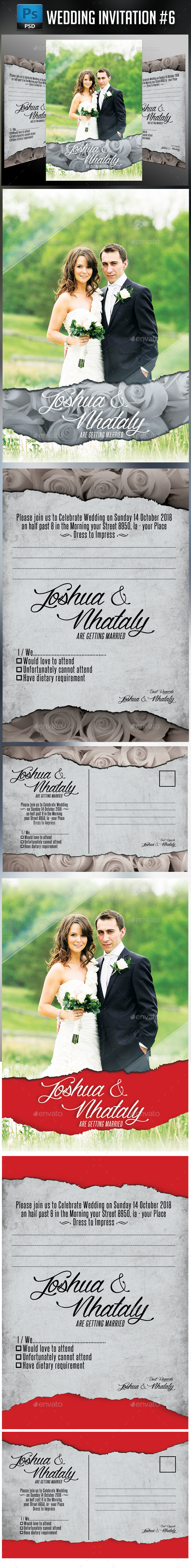 Wedding Invitation #6 - Weddings Cards & Invites