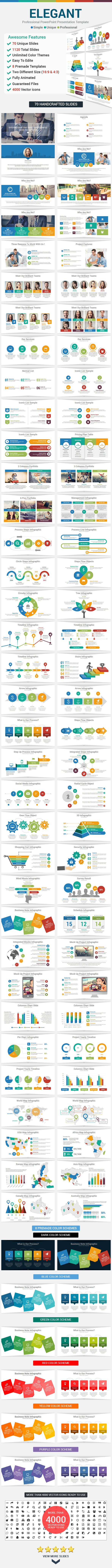 Elegant PowerPoint Presentation Template - Business PowerPoint Templates